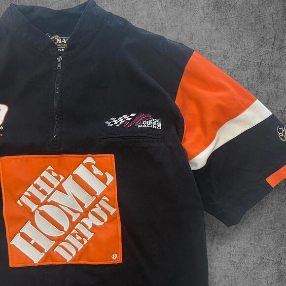 Vintage NASCAR Home Depot Racing Pull Over - Picture 3 of 7